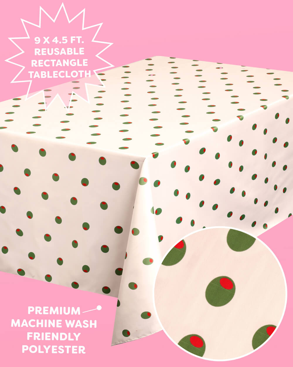 Extra Dirty Tablecloth - reusable tablecloth