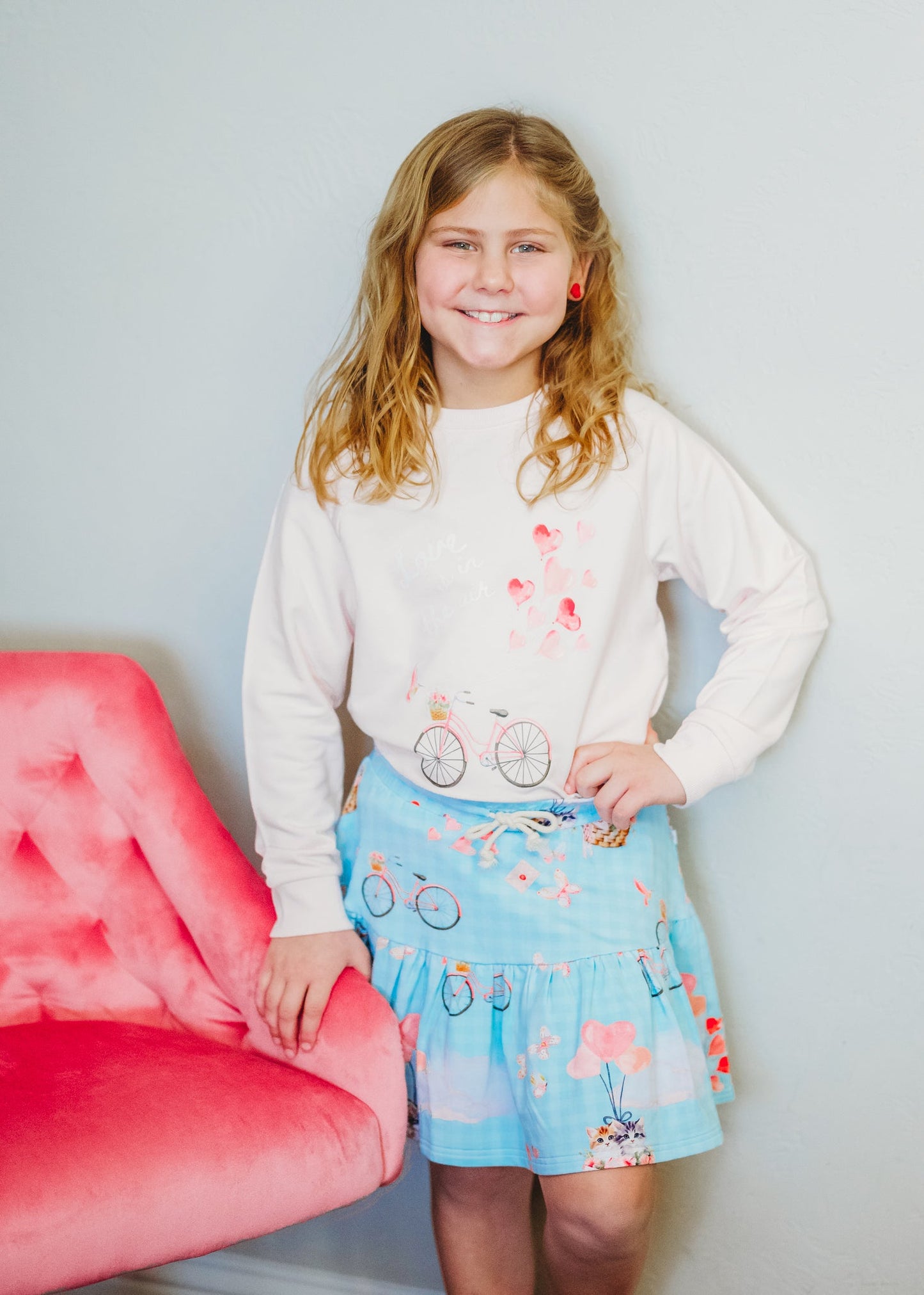 Love Is In The Air Skort