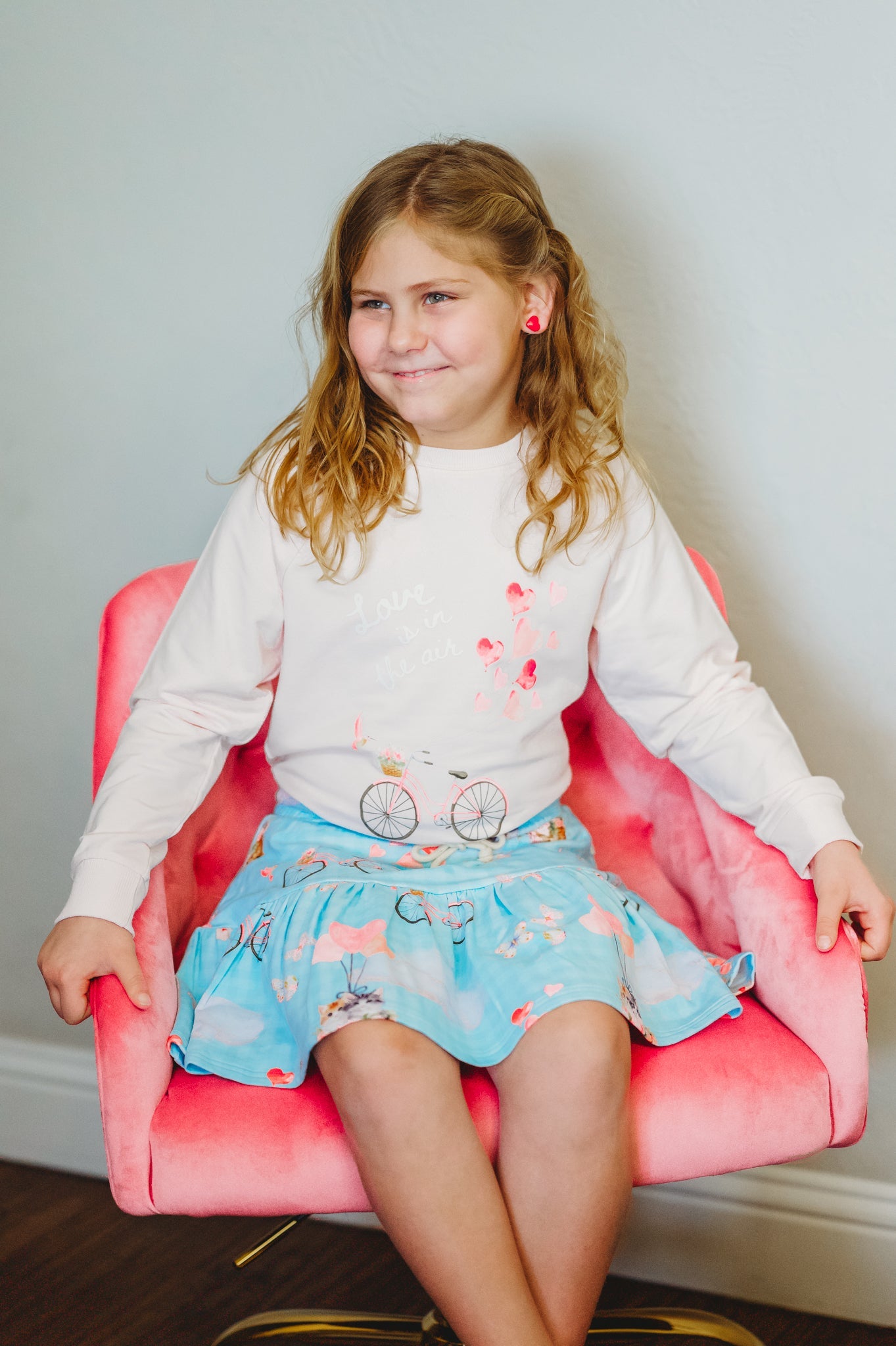 Love Is In The Air Skort