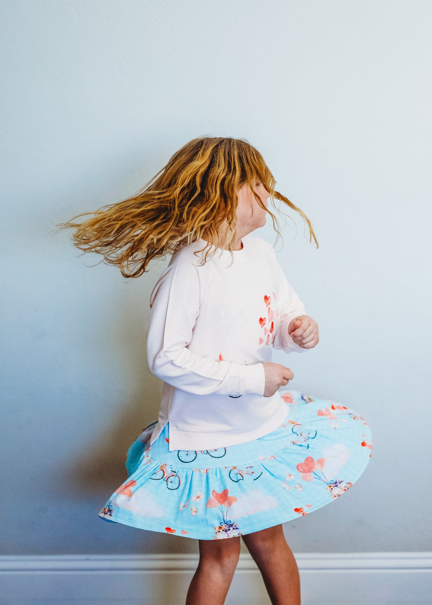 Love Is In The Air Skort