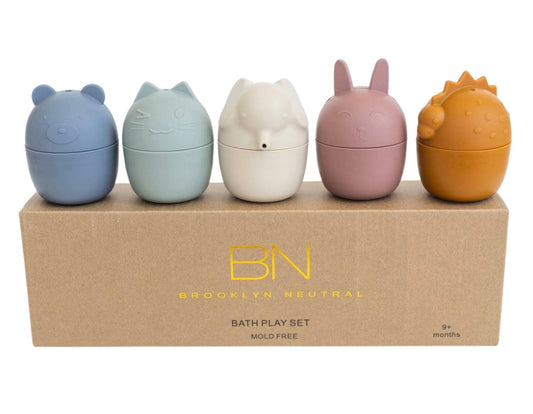 Animal Bath Toy Set