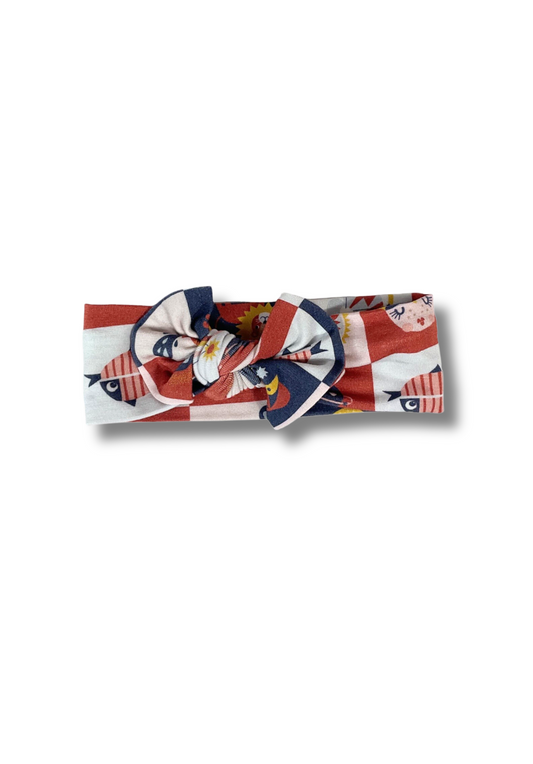 "Baby, You're a Star" Headband - Block Multi