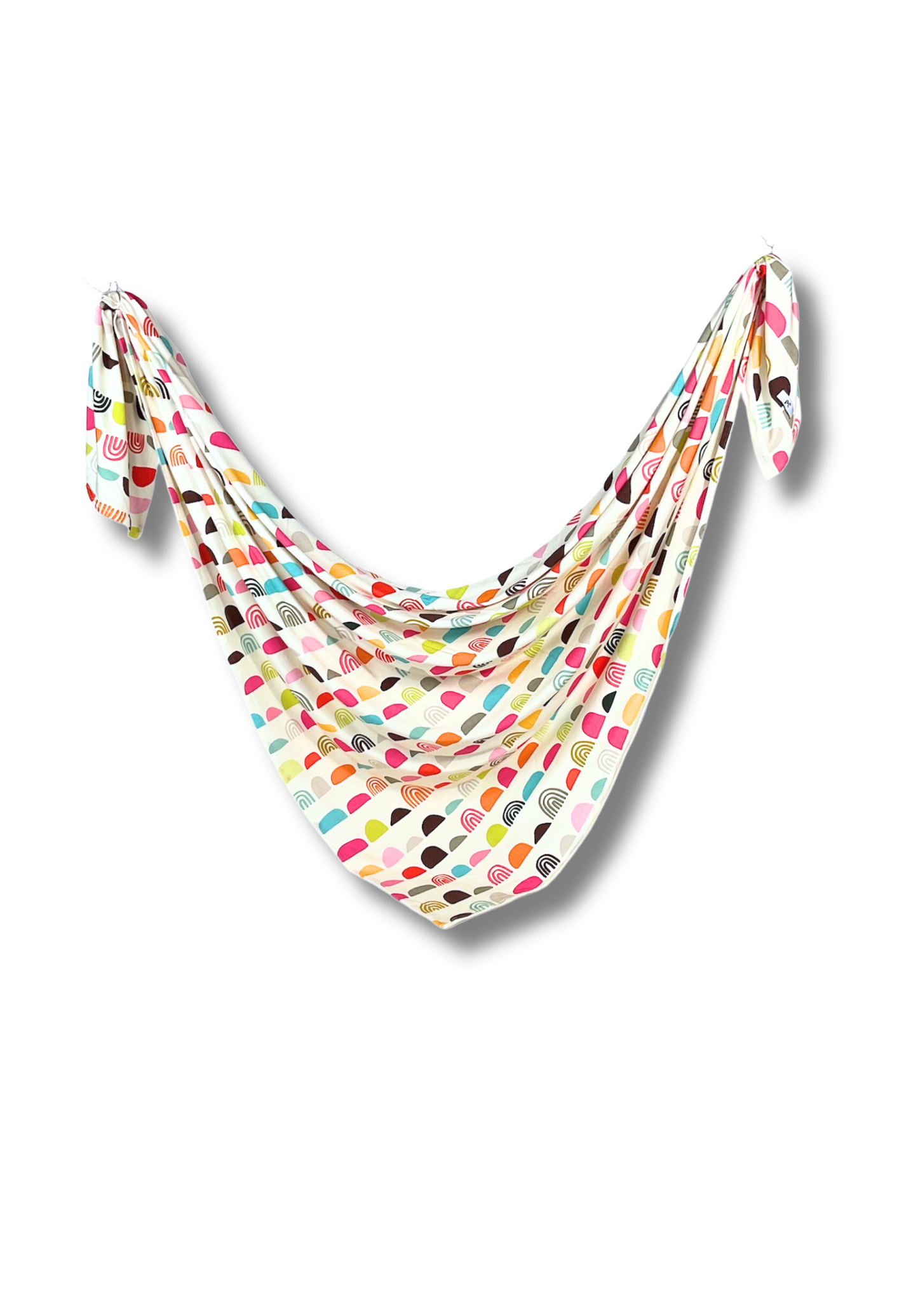 "Adorable Abstracts" Swaddle and Beanie Bundle - Hills