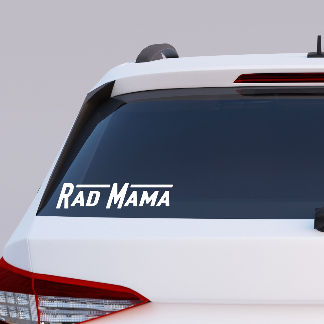 RAD MAMA BUMPER STICKER