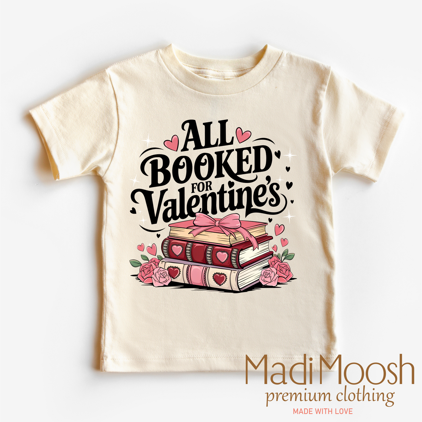 All Booked For Valentine's Day Shirt - Valentine's Tee