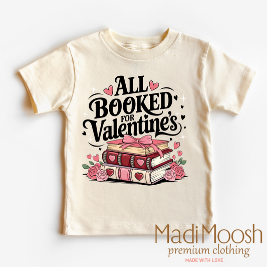 All Booked For Valentine's Day Shirt - Valentine's Tee