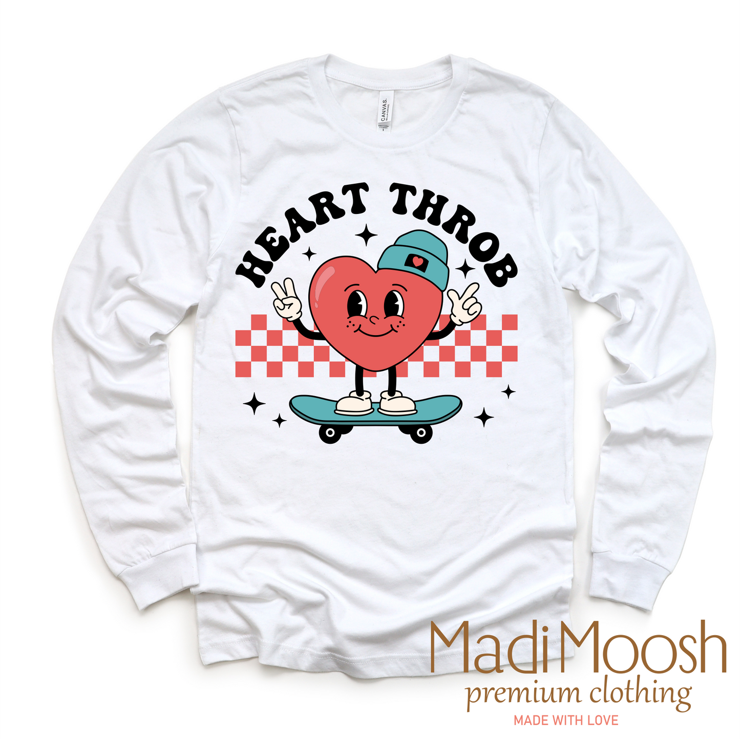 Heart Throb Valentine's Day Shirt -  Valentine's Tee