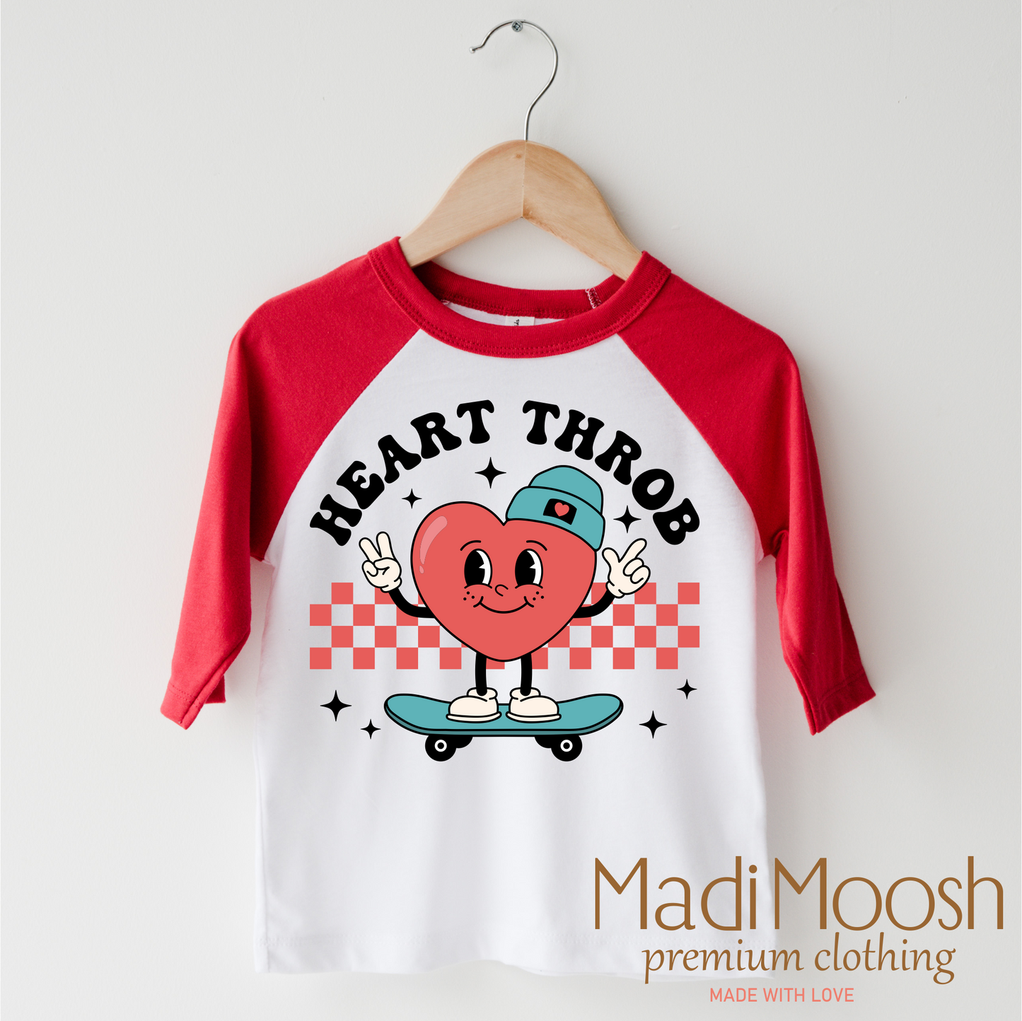 Heart Throb Valentine's Day Shirt -  Valentine's Tee