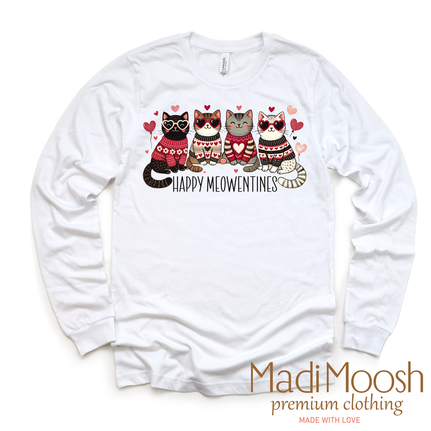 Cats Valentine's Day Shirt - Valentine's Tee