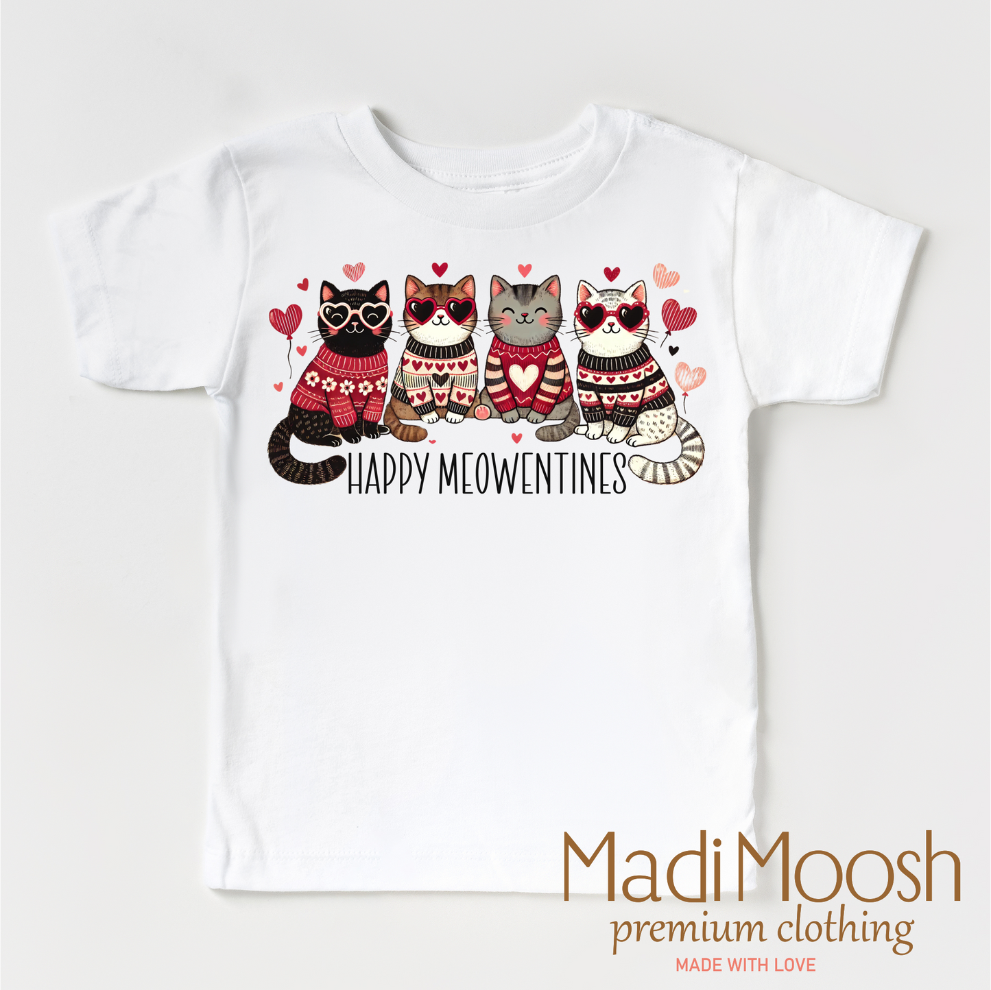 Cats Valentine's Day Shirt - Valentine's Tee