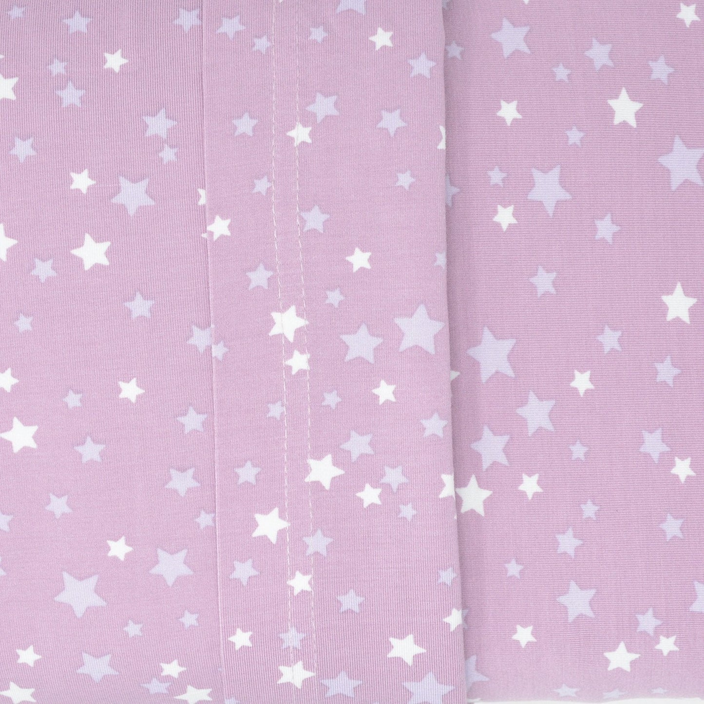Crib Sheet - Purple Stars