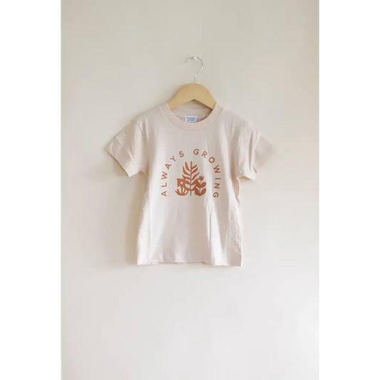 Always Growing Graphic T-Shirt - Peach