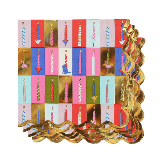 Birthday Wishes Lunch Napkins (20 count)