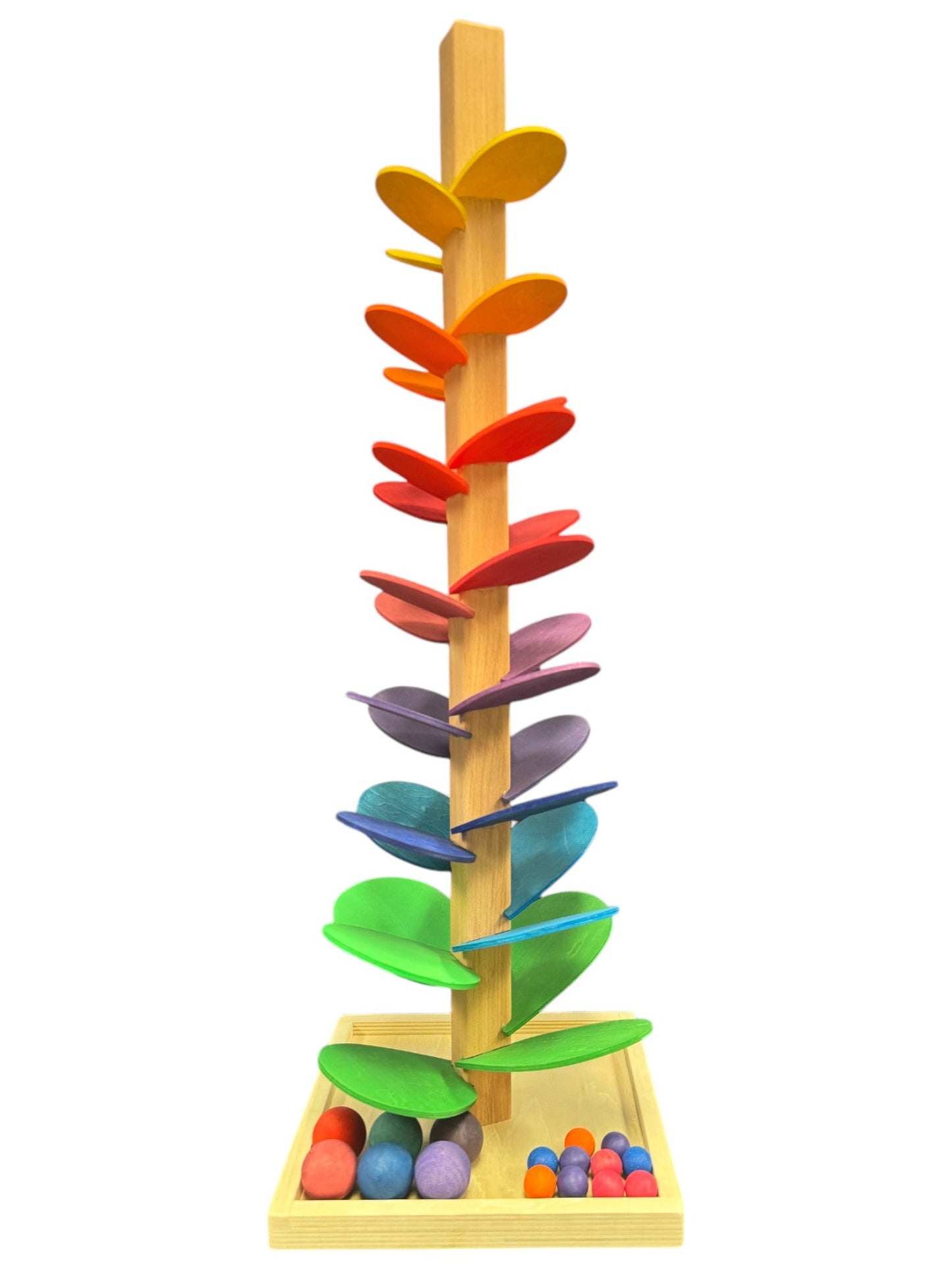 NEW Large Marble Tree in Primary Rainbow Colors