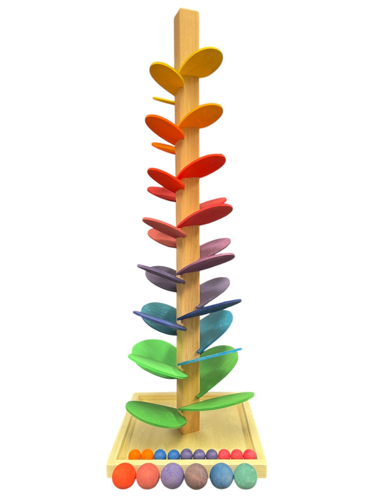 NEW Large Marble Tree in Primary Rainbow Colors