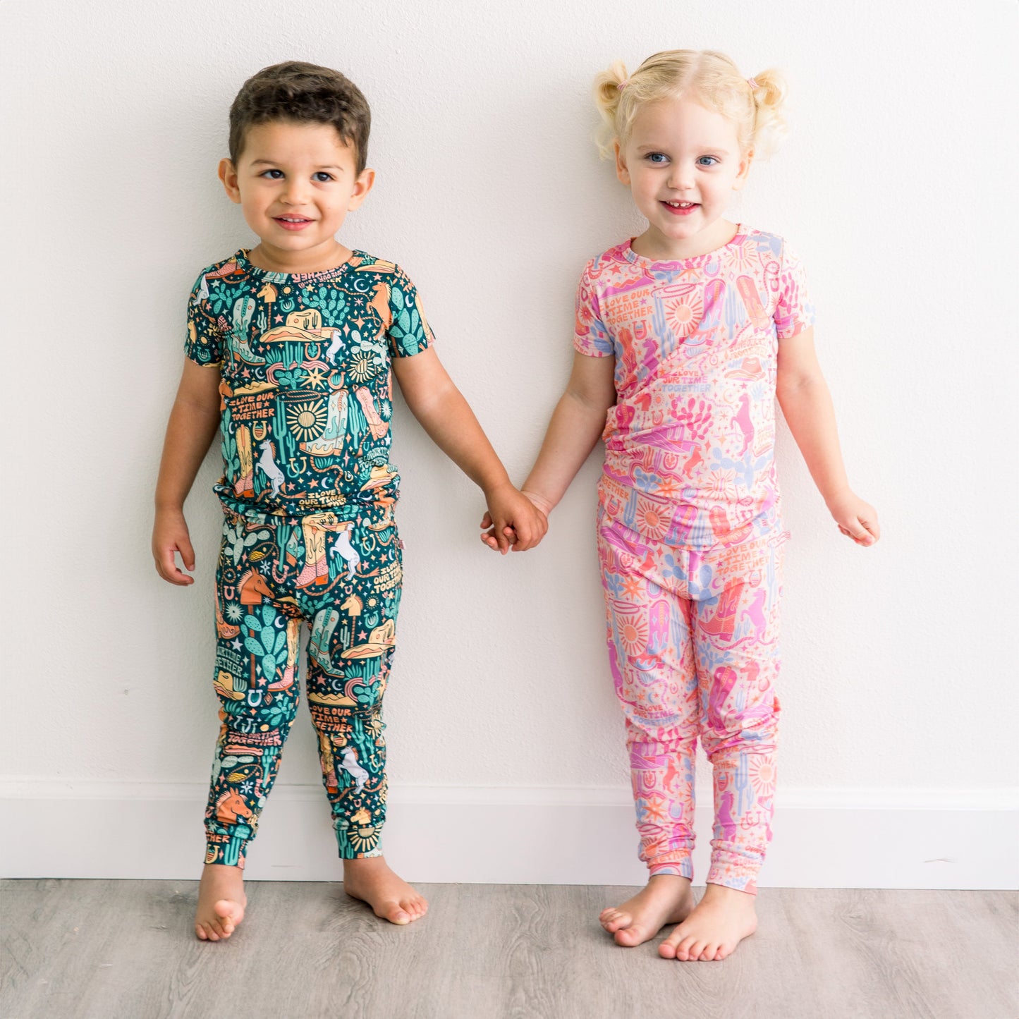 The Second-Skin 2-Piece Short Sleeve Pajama | Wild West