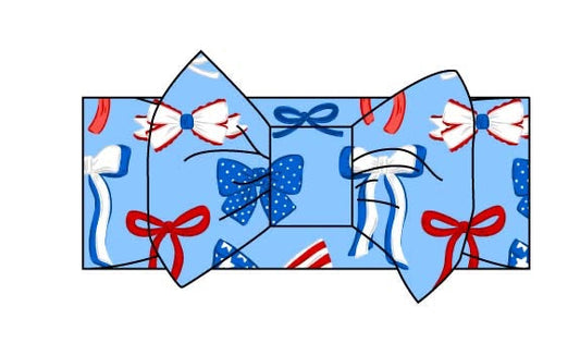 Fourth of July Bow Luxe Bow
