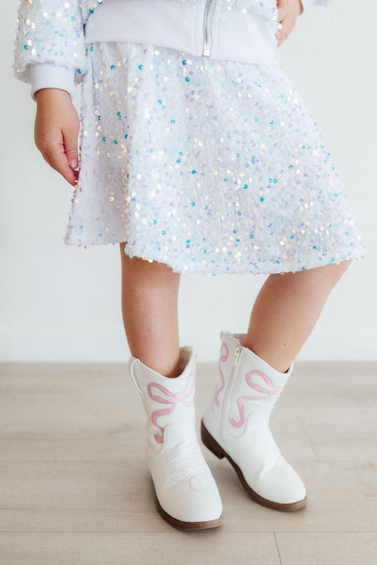 SALE Disco Sequin Twirl Skirt