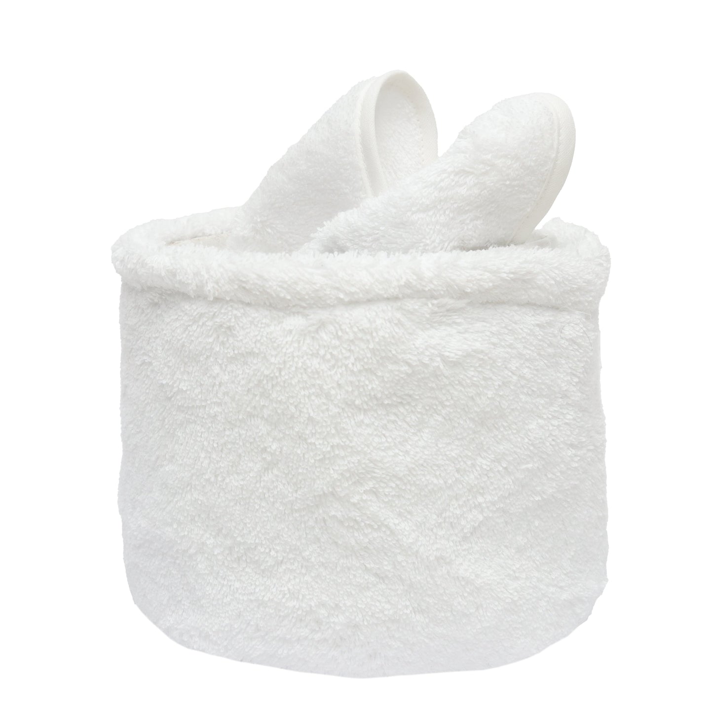 Terry Washcloth Basket