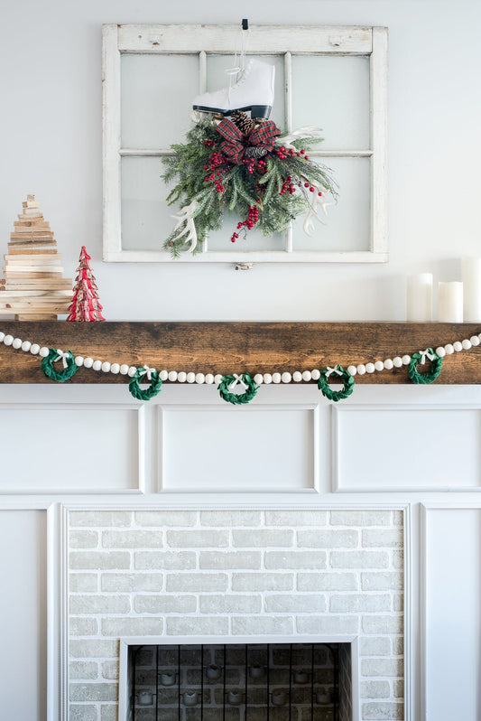 White Wreath Garland