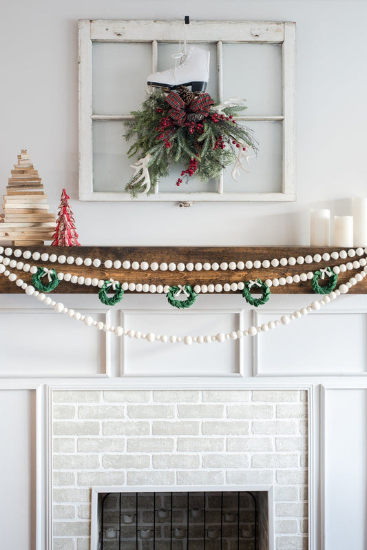 White Wreath Garland