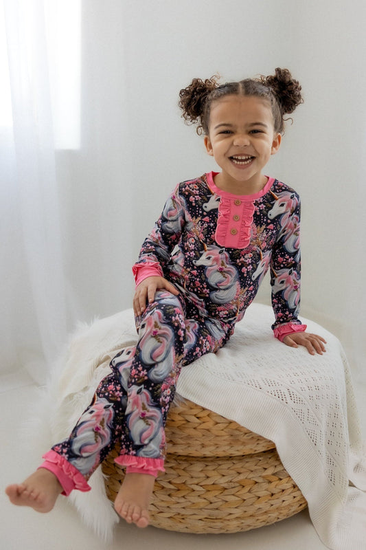 Mila Mane Two Piece Pajamas