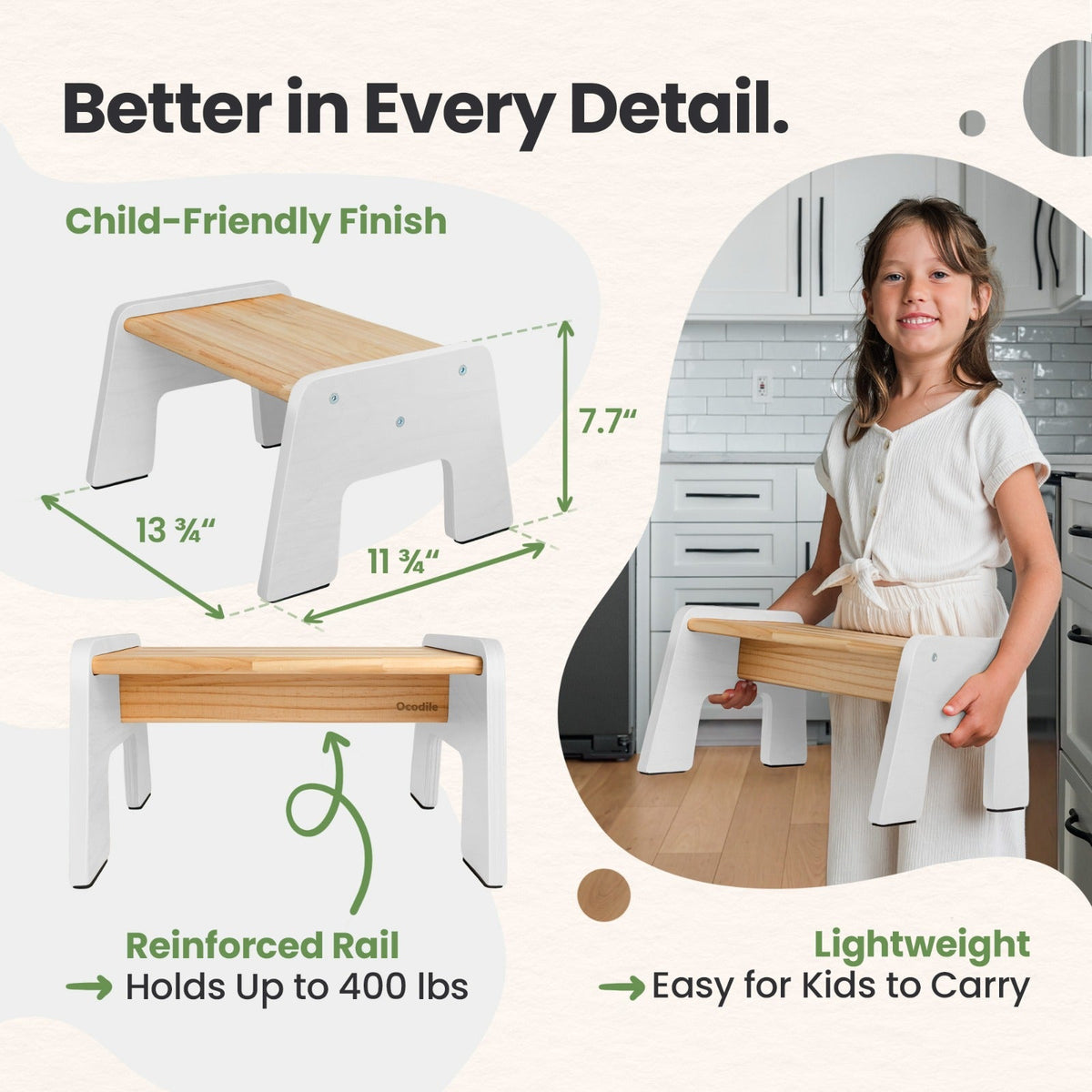 1-Step Stool For Kids