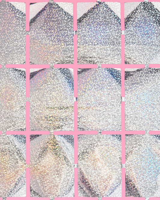 Shimmer Curtain - square foil curtain
