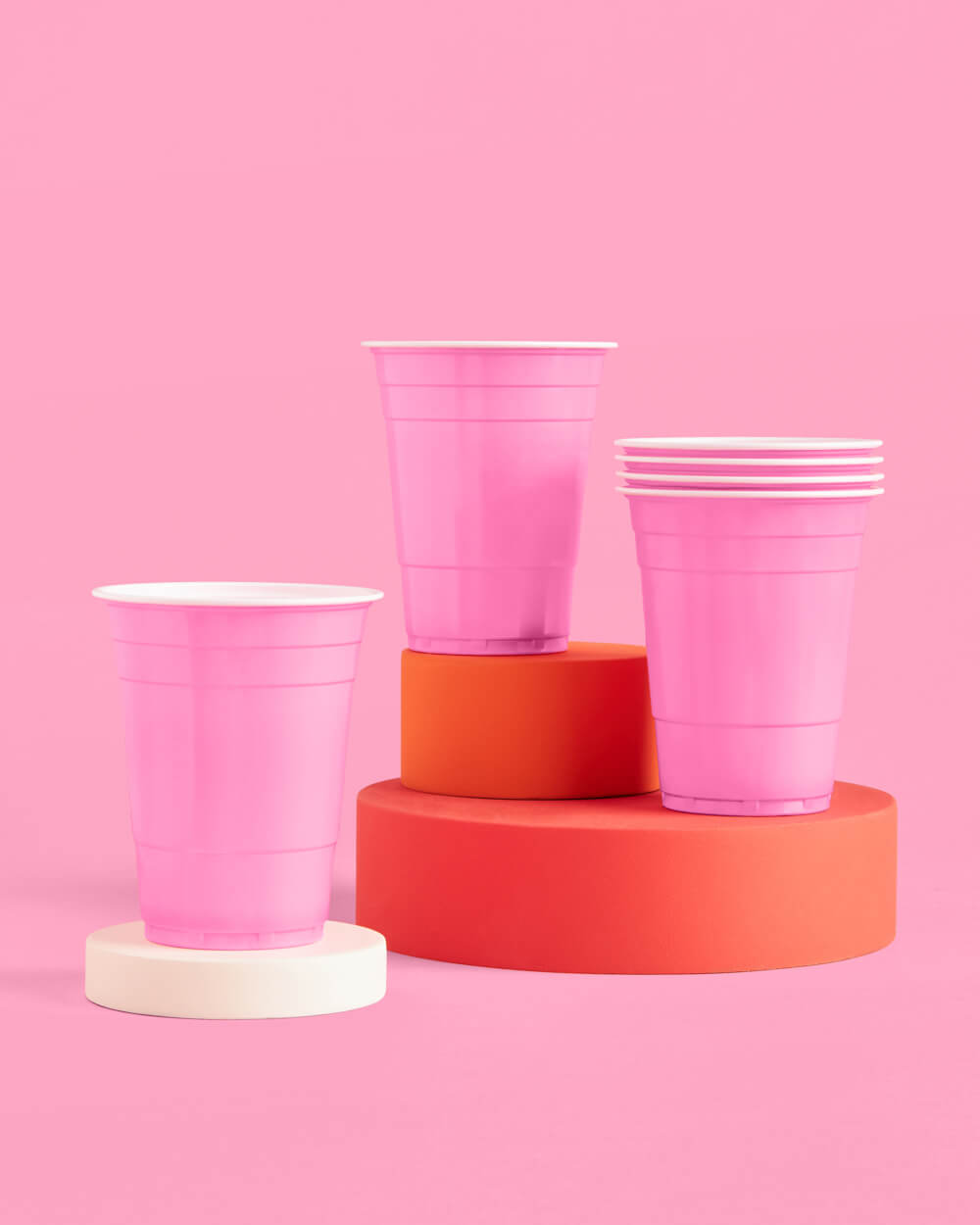 The Pink Pong Pack - 50 cups + 4 pong balls