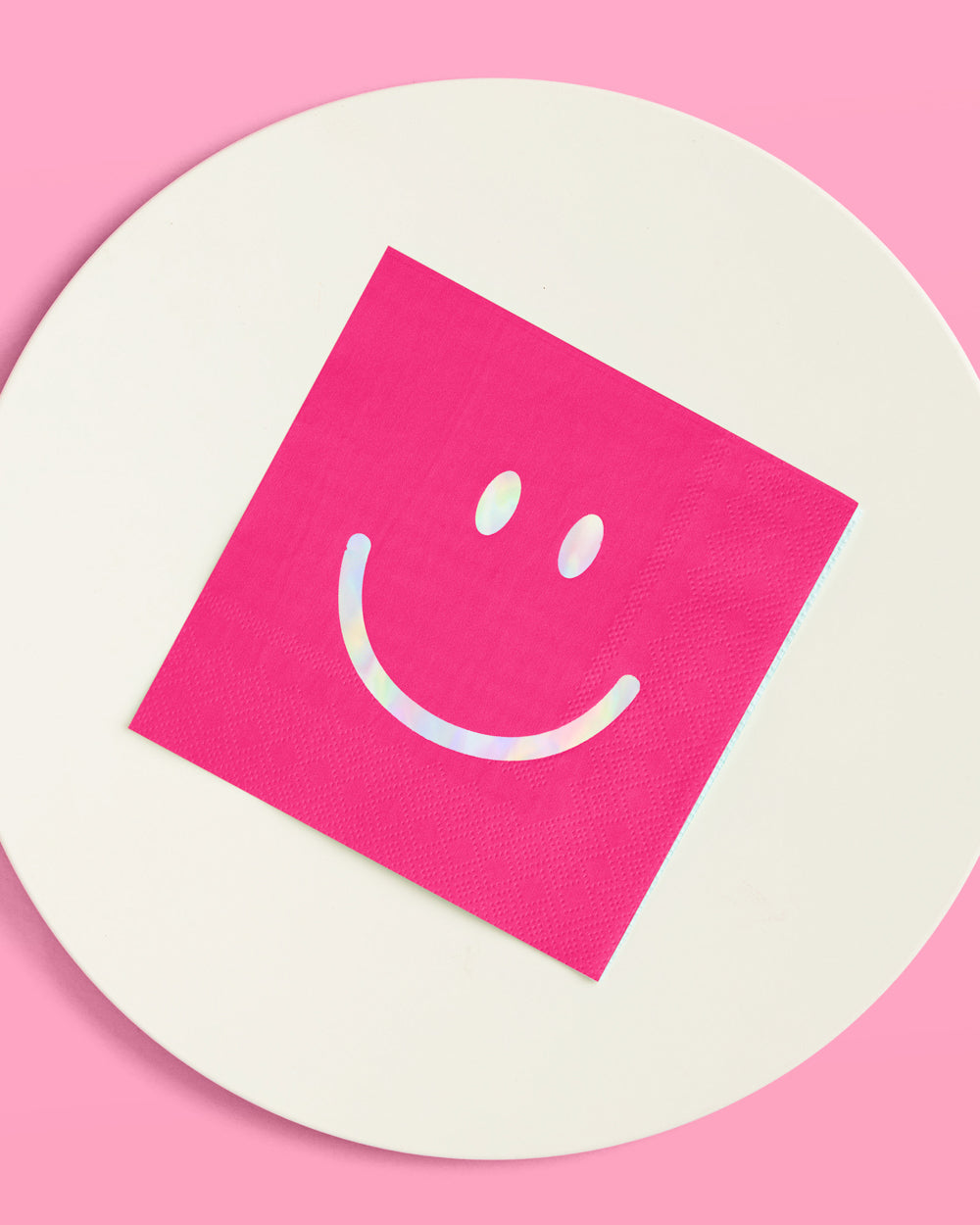 Super Smiley Napkins - 24 foil napkins
