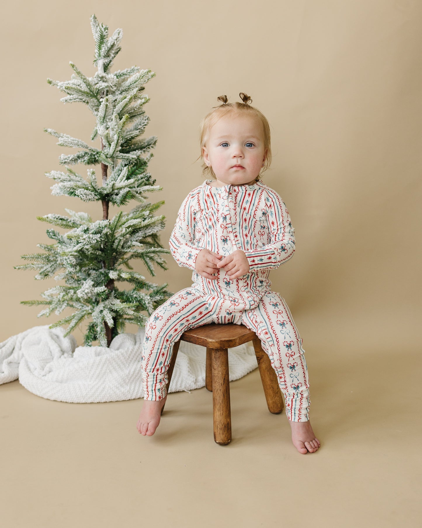 Candy Cane Lane Zippy Romper