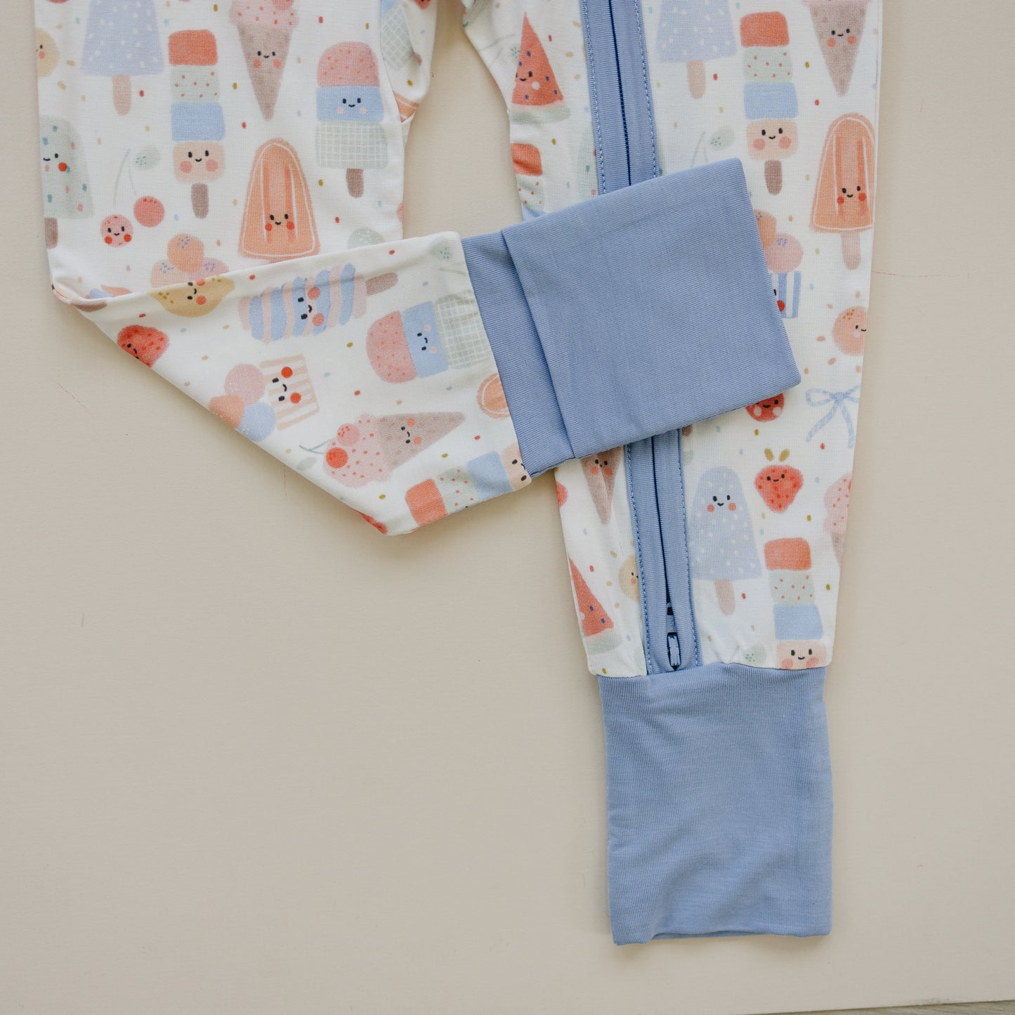 Sweet Summertime Bamboo Zippy Romper