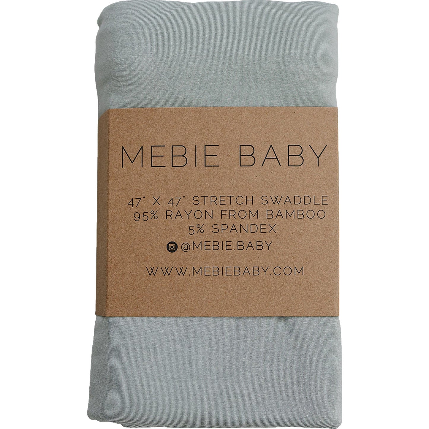 Sage Bamboo Stretch Swaddle