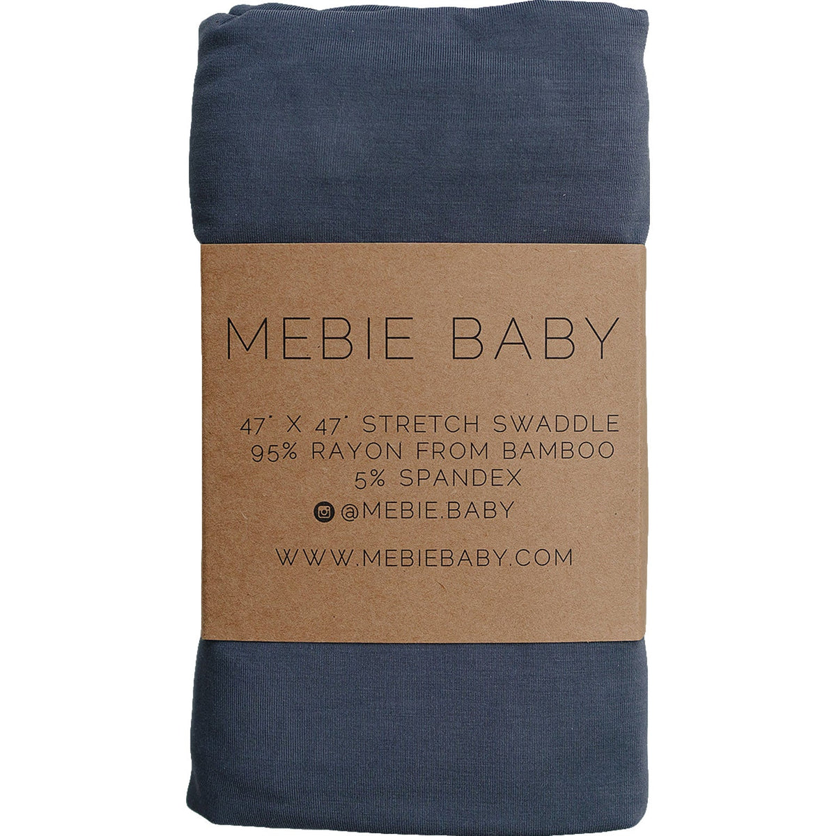 Charcoal Bamboo Stretch Swaddle