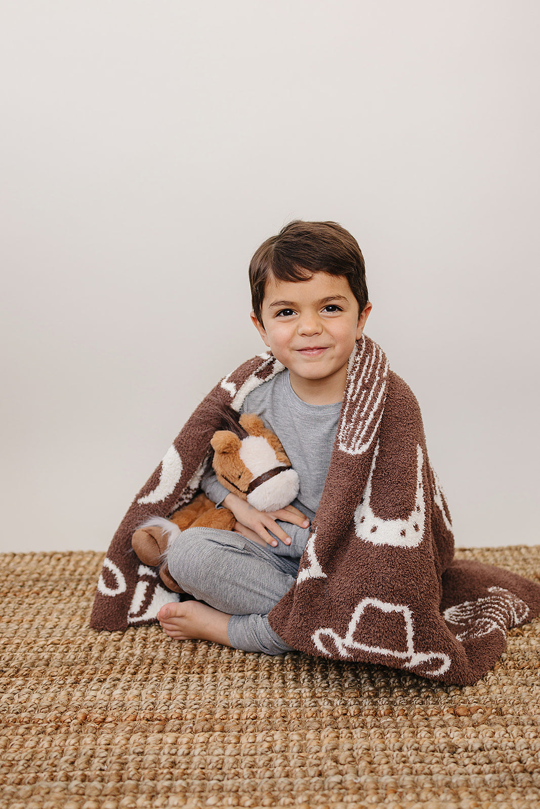 Western Plush Blanket