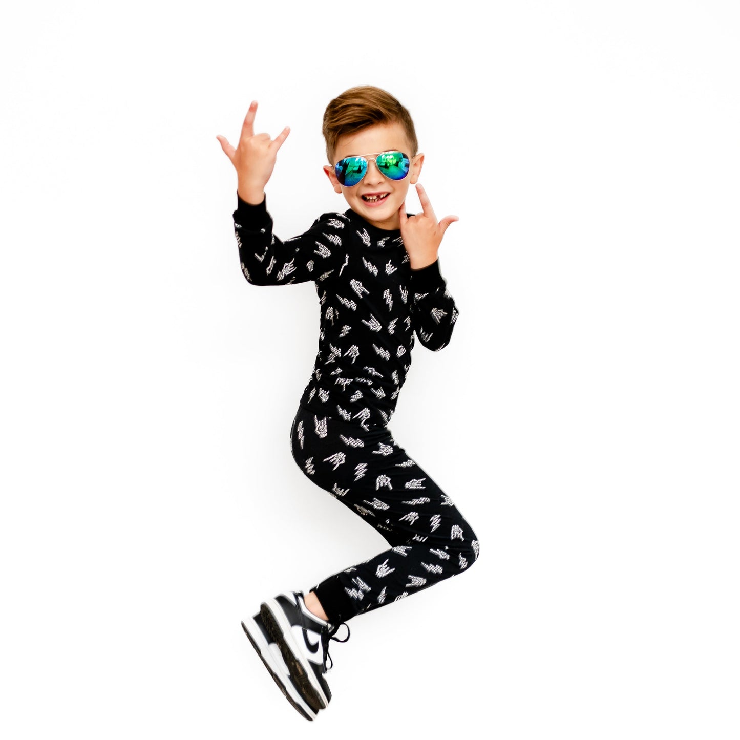 Bolted Bones 2 Piece Pajamas