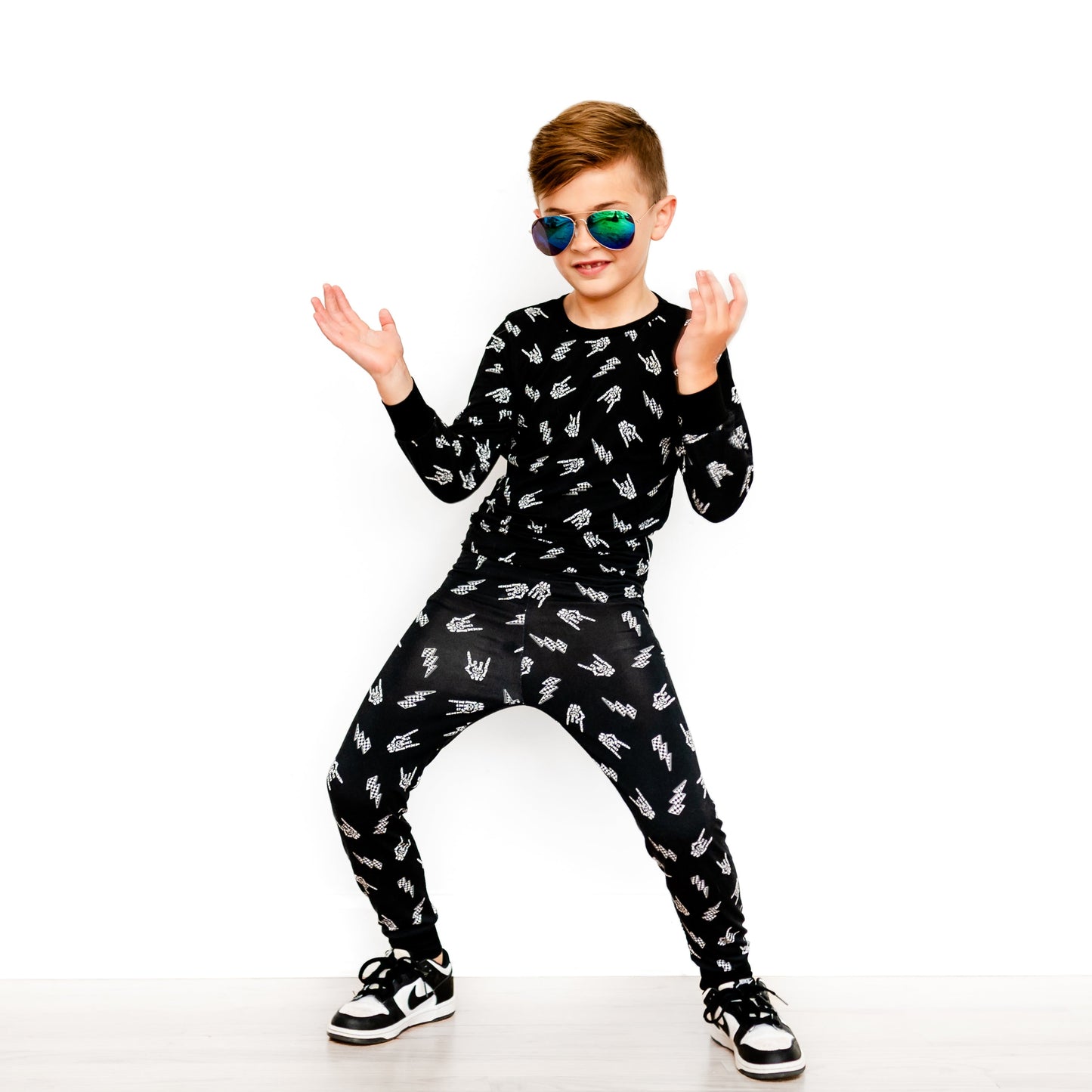 Bolted Bones 2 Piece Pajamas