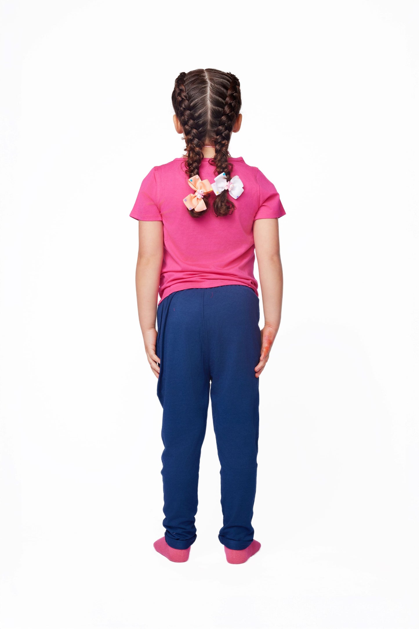 The Everday Sensory Friendly Pink Tee w Chewy Necklace-*actual chewy necklace design may vary, but color will match tee*