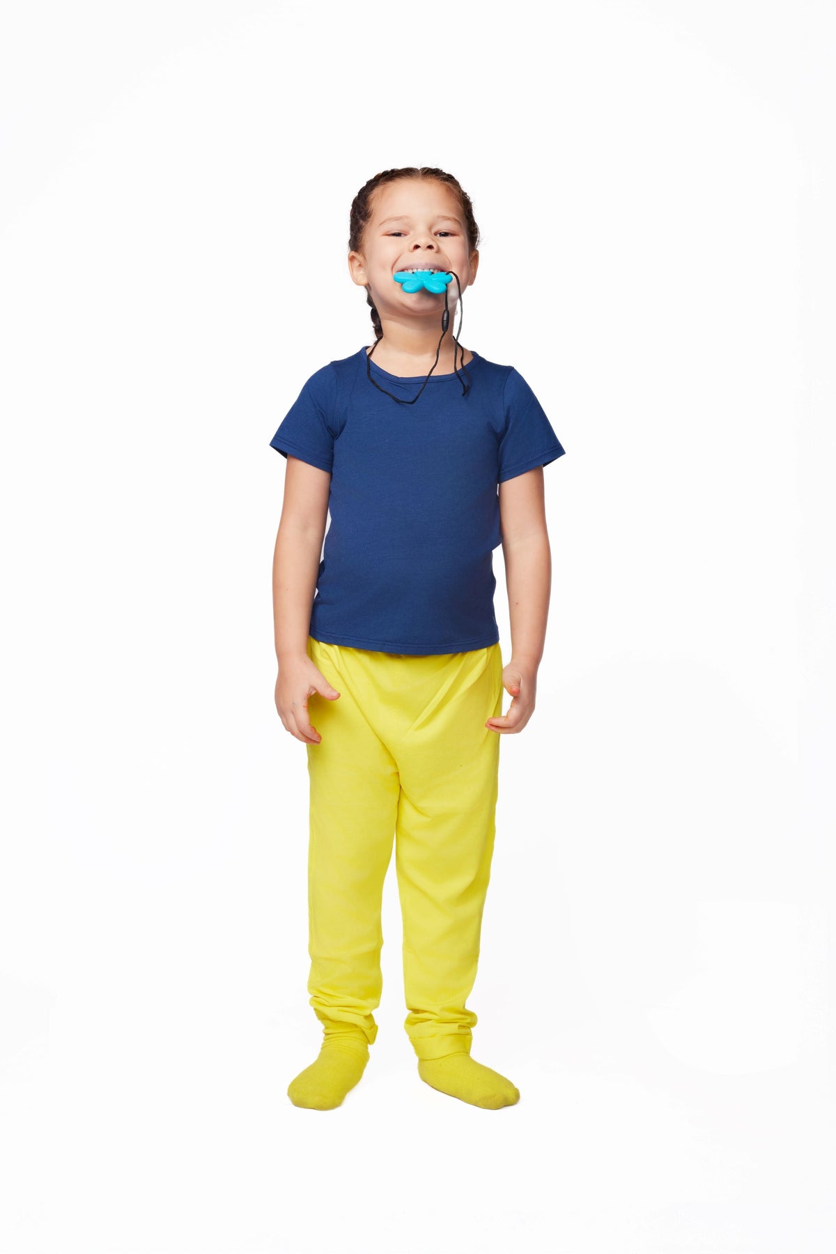 The Everyday Cozy Lemon Yellow Jogger For Kids With Sensory Issues