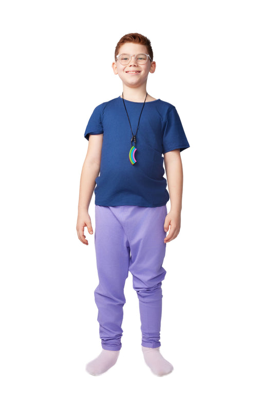 The Everyday Cozy Purple Jogger For Kids With Sensory Issues