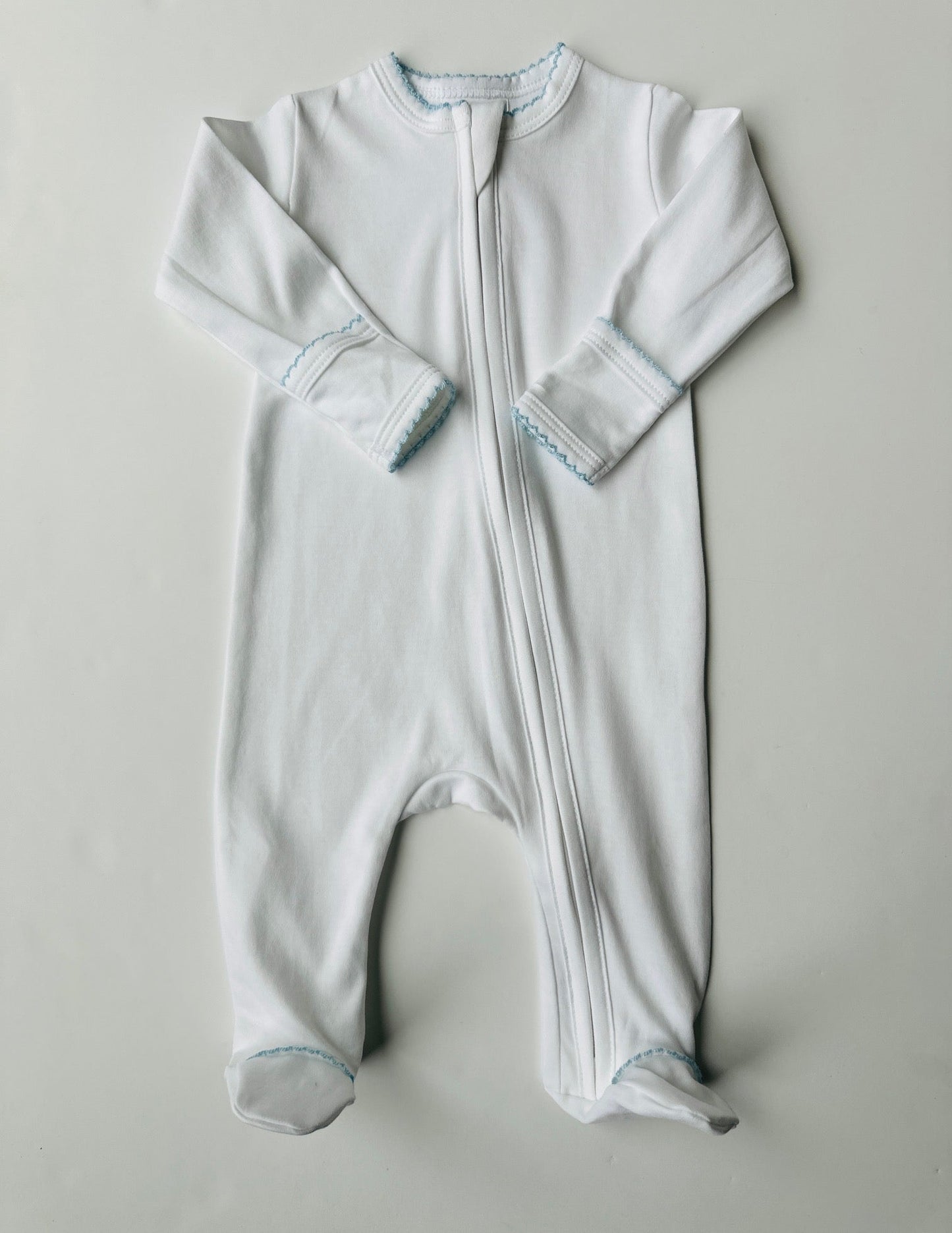 Stroller Society Pima Cotton Zipper Footies Infant Apparel