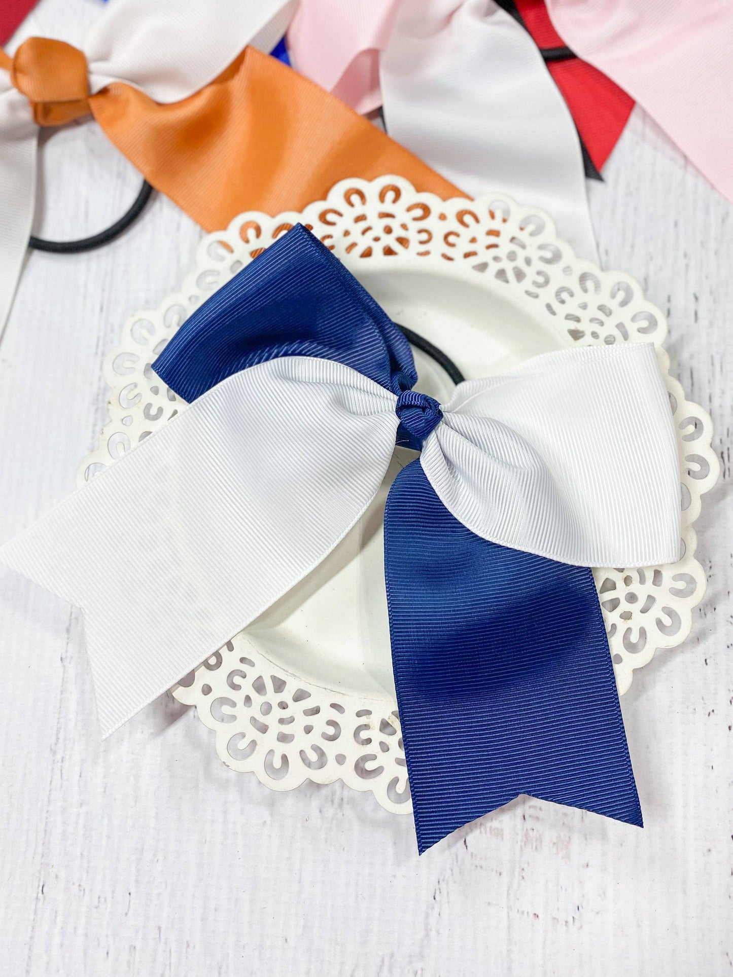 School Spirit Cheer Bows: Game Day