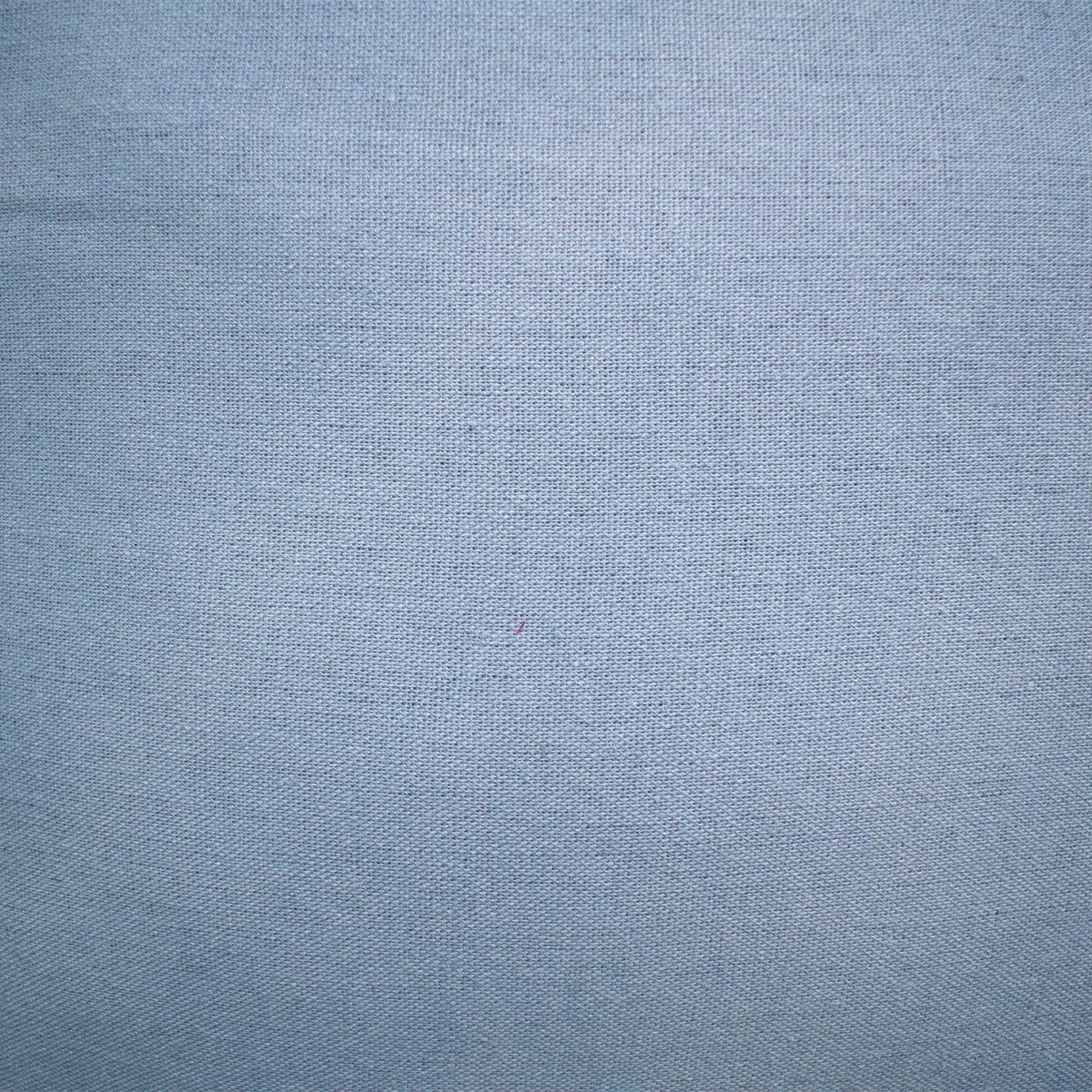 Blue Linen Pillow with Ric-Rac Trim