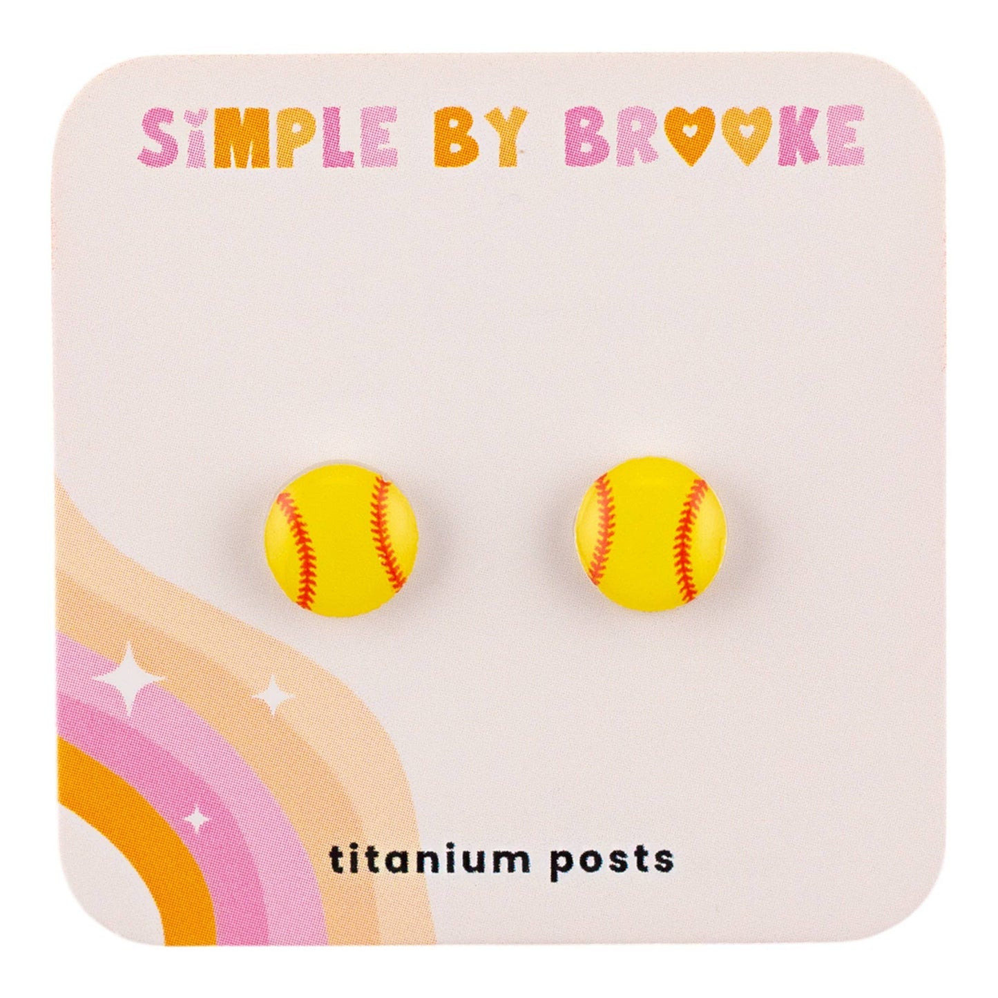 Softball Earrings - Sports Earrings