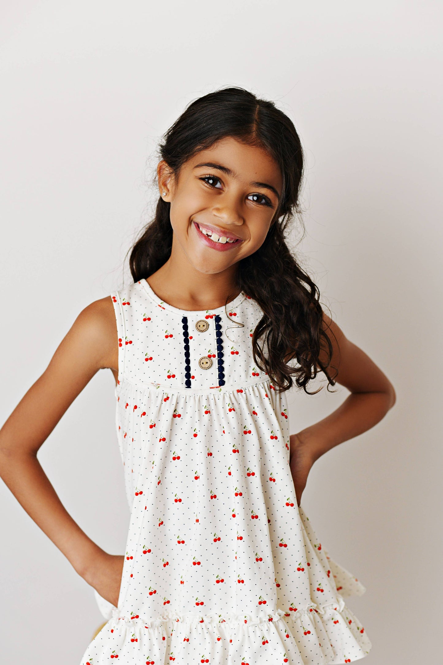 Cherries Tunic Set