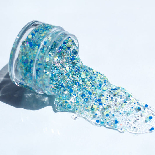 Light Blue Hair Glitter