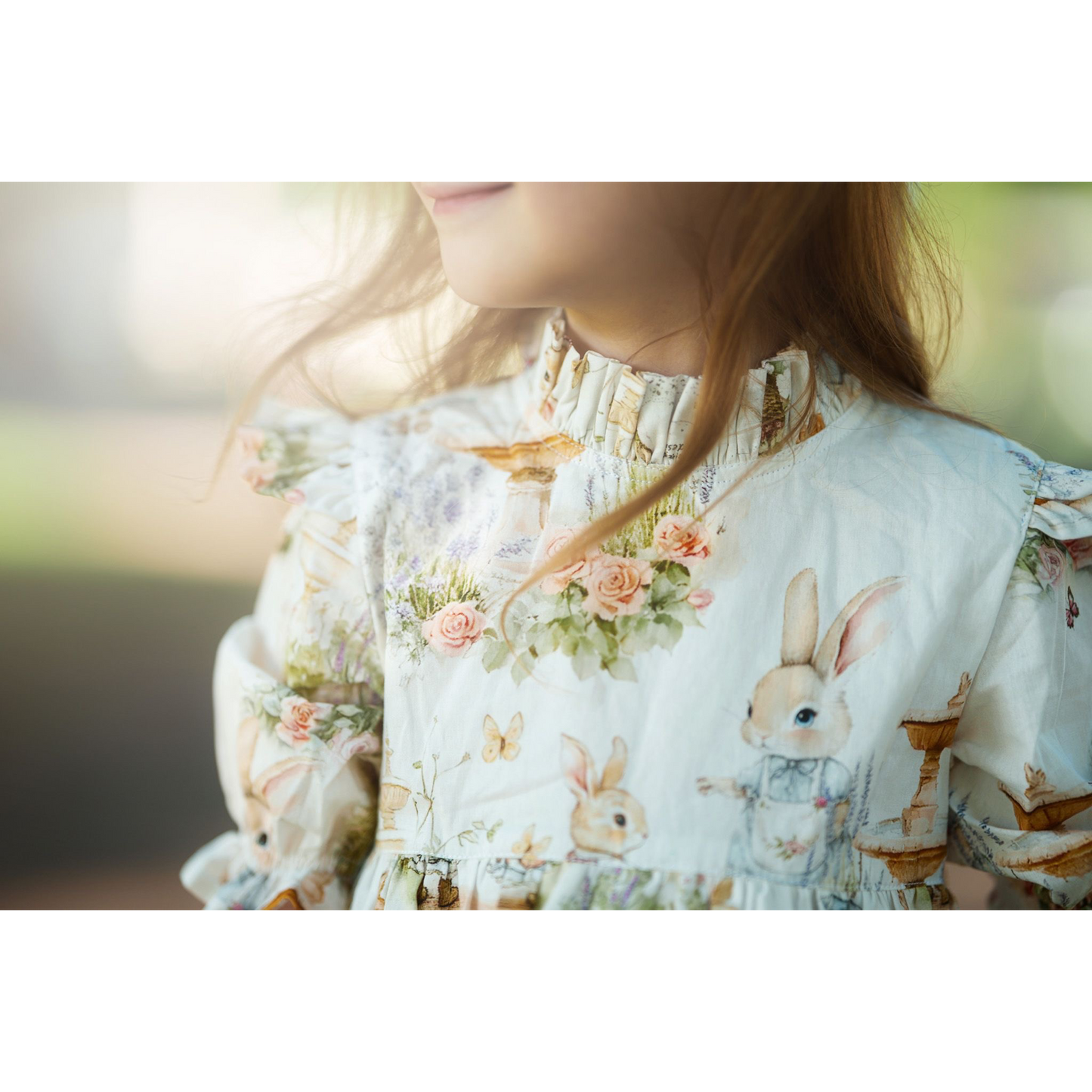 Aoki Dress-Bramble Rabbit Short Sleeve