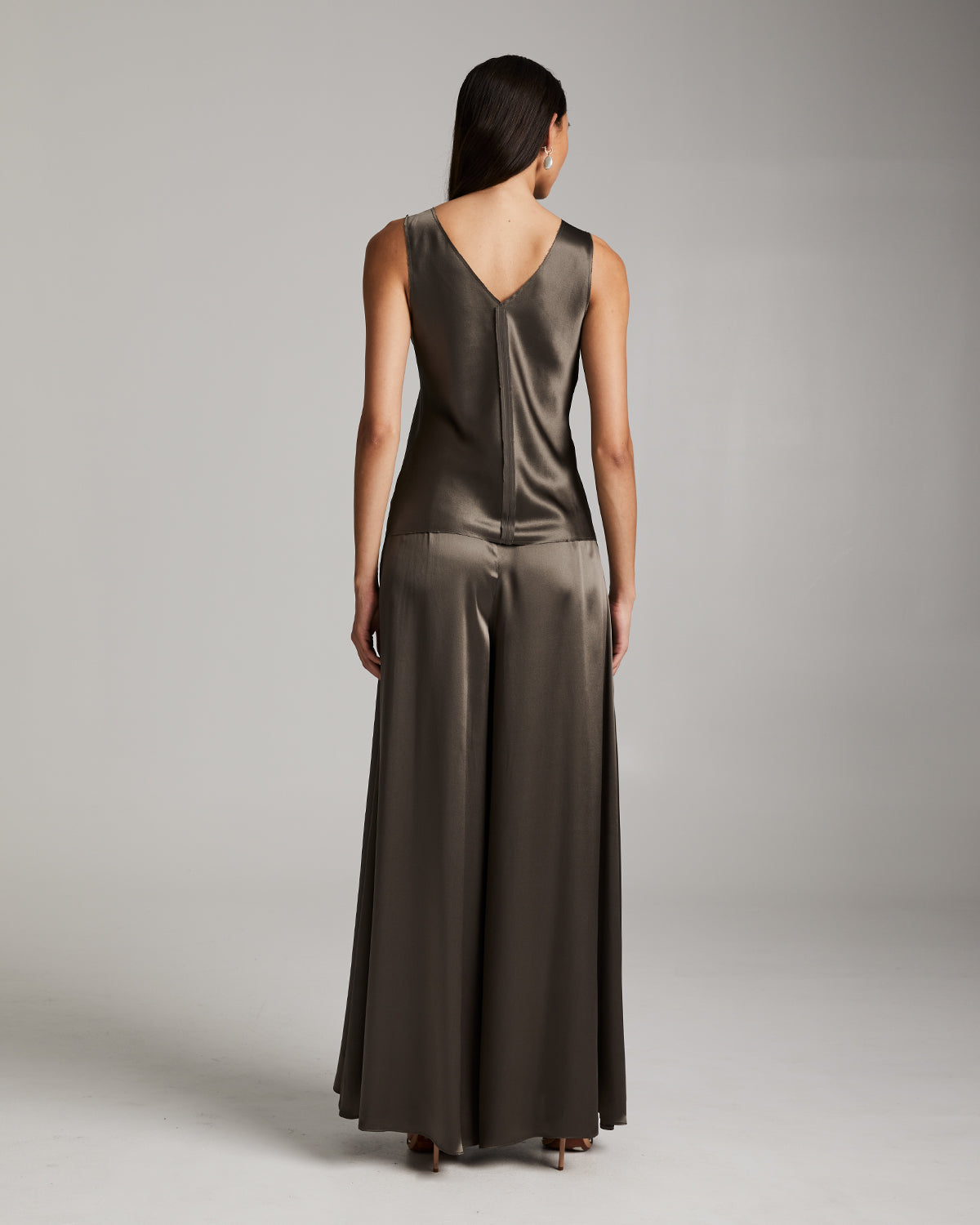 Silk Raw Edge Tank - Core