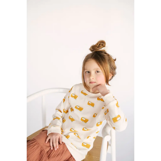 "The Stover" Retro Camper Kid's Pullover