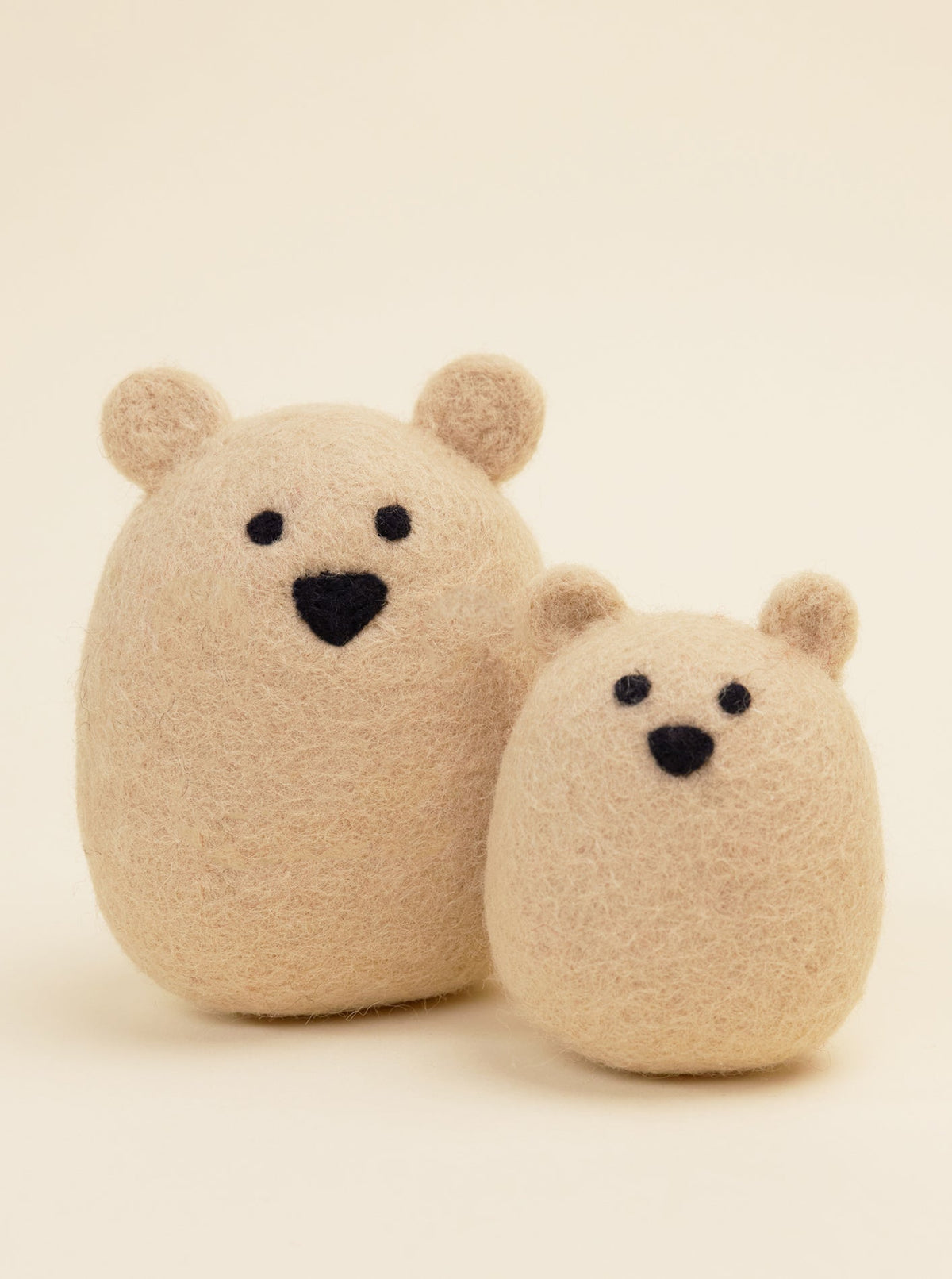 WOOL POLAR BEAR pet toy